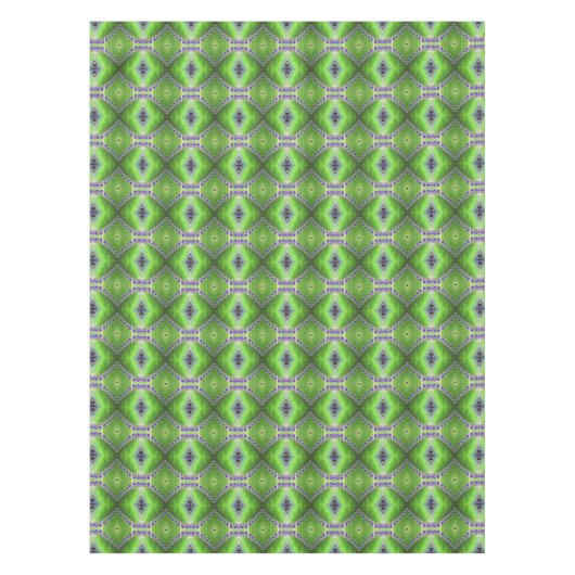 Nappe Design vert et violet (Devant)