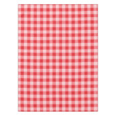 Nappe Designer en vichy motif rouge et blanc (Devant)