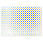 Nappe Dessin à points blancs bleus jaunes (Devant (Horizontal))