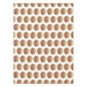Nappe dessin animé de bagel saumon (Devant)
