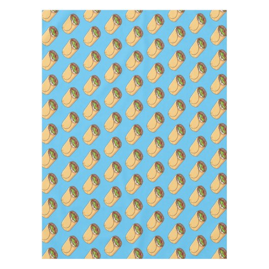 Nappe dessin animé de Burrito (Devant)