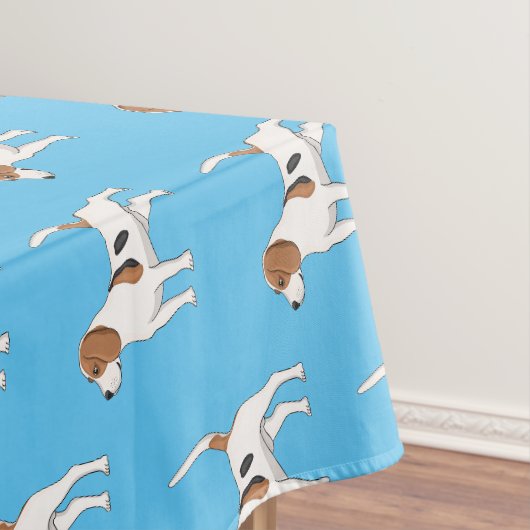 Nappe dessin animé de chien beagle (In Situ)