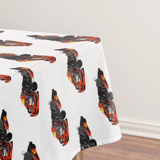 Nappe dessin animé de Kart racing (In Situ)