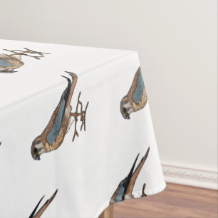Nappe dessin animé d'oiseau-kestrel américain