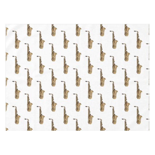 Nappe dessin animé saxophone (Devant (Horizontal))