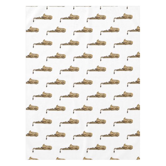 Nappe dessin animé saxophone (Devant)