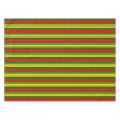 Nappe Dessin de bandes verticales vert jaune rouge (Devant (Horizontal))