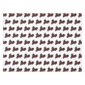 Nappe Dessin de moto de tourisme (Devant (Horizontal))