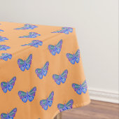 Nappe Dessin de papillon violet (In Situ)