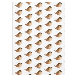 Nappe Dessin d'Oiseau de Bruant