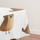 Nappe Dessin d'Oiseau de Bruant (In Situ)