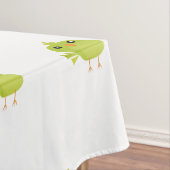 Nappe Dessin d'oiseau vert (In Situ)