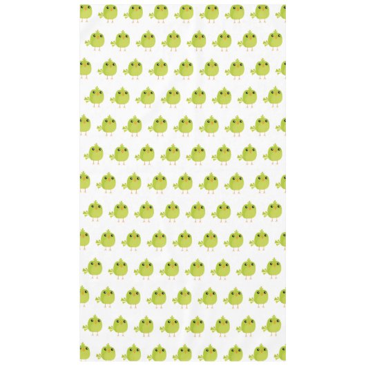 Nappe Dessin d'oiseau vert (Devant)
