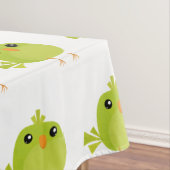 Nappe Dessin d'oiseau vert (In Situ)