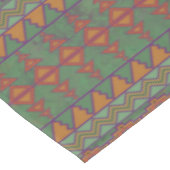 Nappe Dessin géométrique vert de l'armoise du sud-ouest (Angle)