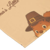 Nappe dessin mignon de l'écureuil d'Action de grâces Cit (Angle)