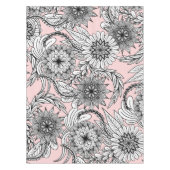 Nappe Dessins floraux roses modernes (Devant)