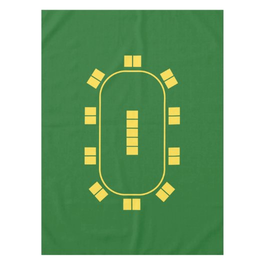 Nappe Dessus de table de tisonnier (Devant)