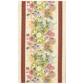 Nappe d'étoile de David et de fleurs (Devant)