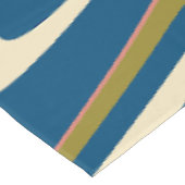 Nappe Déversement - Bleu, Vert olive, Rose et Crème (Angle)