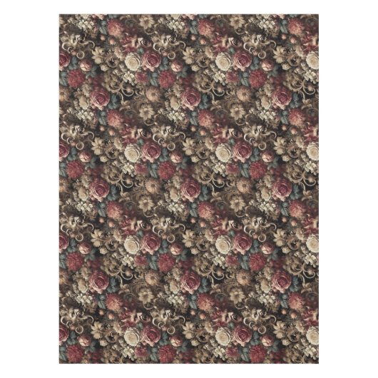 Nappe Dévilerie décadente - Gothique Grand Motif (Devant)