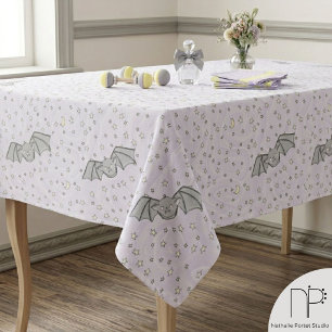 Nappe d'Halloween Chauve-Souris Violettes Mignonne