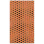 Nappe d'Halloween de chats citrouilles et noirs (Devant)