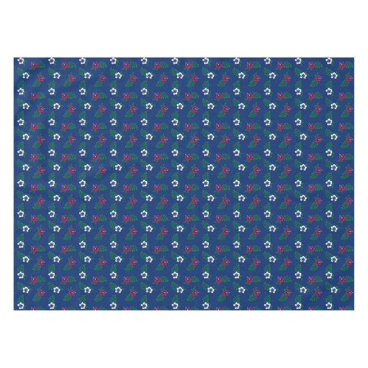 Nappe d'Hibiscus rouge et blanc (Devant (Horizontal))