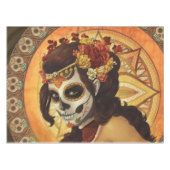 Nappe Dia De Los Muertos Throw Pillow (Devant (Horizontal))