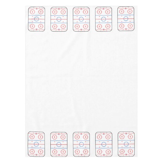 Nappe Diagramme de patinoire Hockey Style de jeu (Devant)