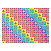 Nappe diamants dans les nuances de couleur carré (Devant (Horizontal))