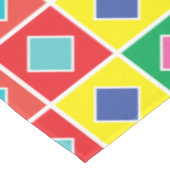 Nappe diamants dans les nuances de couleur carré (Angle)