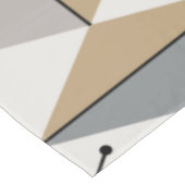 Nappe Diamants d'art de l'ère atomique Or d'argent (Angle)