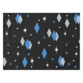 Nappe Diamants de l'âge de l'espace bleu noir (Devant (Horizontal))