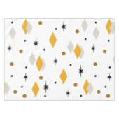 Nappe Diamants de l'âge de l'espace orange blanc (Devant (Horizontal))