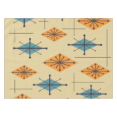 Nappe Diamants de Starburst moderne du milieu du siècle (Devant (Horizontal))