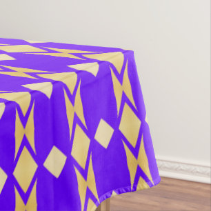 Nappe Diamants d'or Elégant Royal Blue Gold