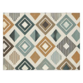 Nappe Diamants modernes du milieu du siècle (Devant (Horizontal))