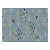 Nappe Diamants modernes du milieu du siècle Ardoise gris (Devant (Horizontal))