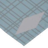 Nappe Diamants modernes du milieu du siècle Ardoise gris (Angle)