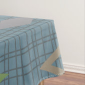 Nappe Diamants modernes du milieu du siècle Ardoise gris (In Situ)