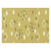 Nappe Diamants modernes du milieu du siècle Jaune (Devant (Horizontal))