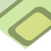 Nappe Diamants rétro Rectangles Chartreuse (Angle)