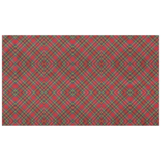 Nappe Diamond Forme Tartan Motif écossais sans couture r (Devant (Horizontal))
