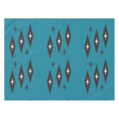 Nappe Diamonds Motif atomique des années 50 (Devant (Horizontal))