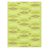 Nappe Diamonds Stars Chartreuse, 1950 (Devant)