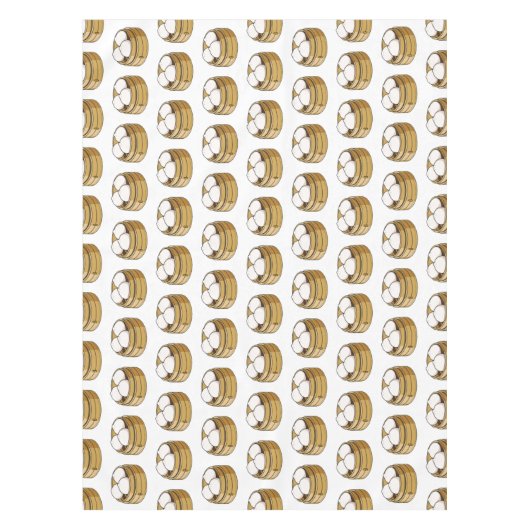 Nappe Dim sum dessin animé (Devant)