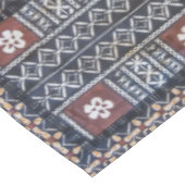 Nappe d'impression de tissu de Tapa des Fidji (Angle)