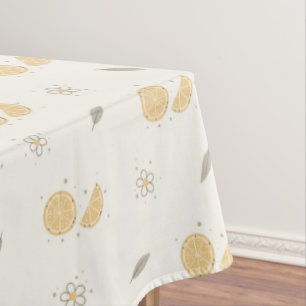 Nappe d'impression en tranche orange décorative