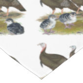 Nappe Dindes Famille Sauvage de l'Est (Angle)